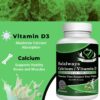 Contenido de calcio 650 mg y vitamina D 10 mcg