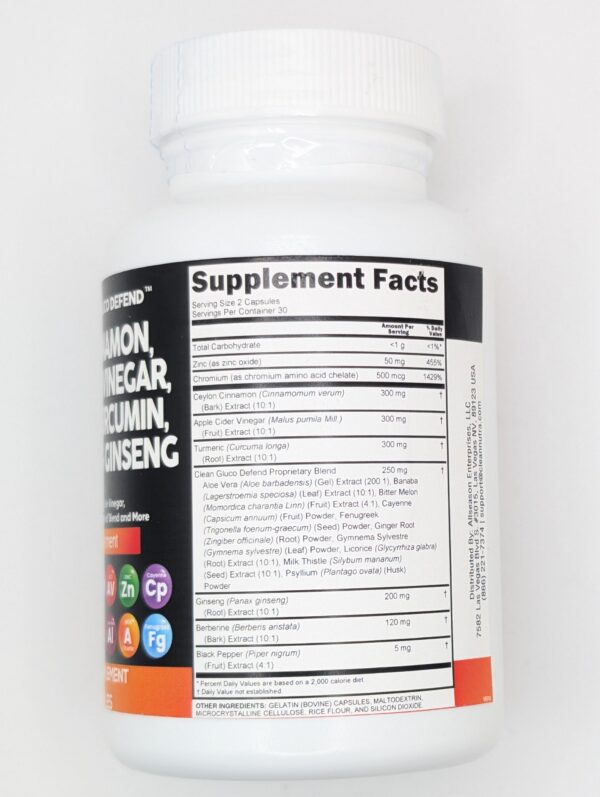 Contenido cápsulas suplemento Clean Nutra