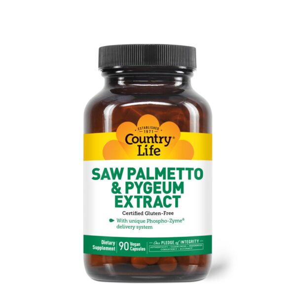 Contenido cápsulas suplemento prostático Country Life