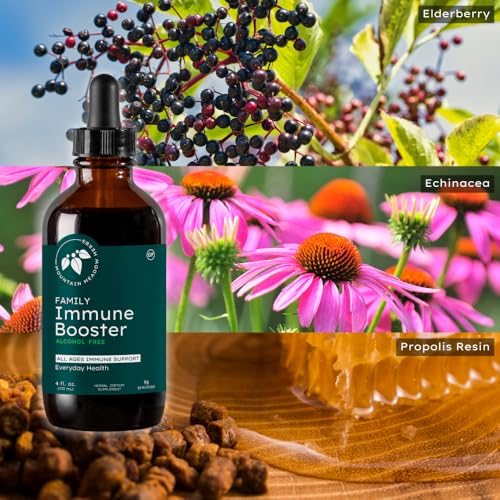 Contenido extracto inmune Mountain Meadow Herbs etiqueta