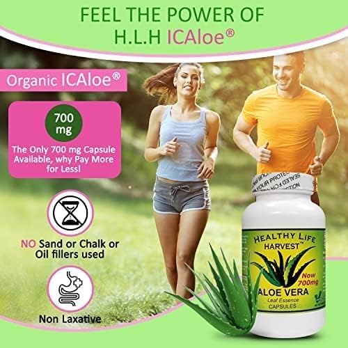 Contenido del frasco cápsulas ICAloe 90 unidades