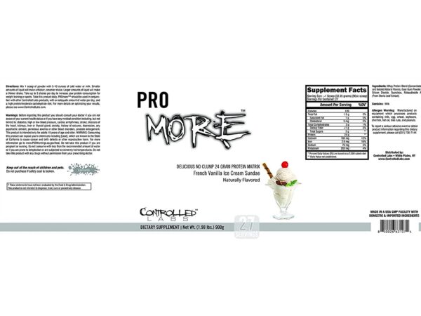 Conjunto completo PROmore para mezclar