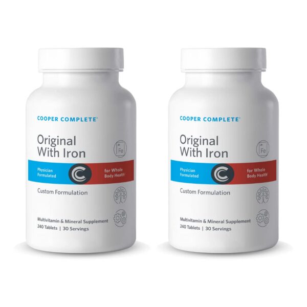 Version 1.0.0 Cooper Complete multivitamínico tabletas para salud general