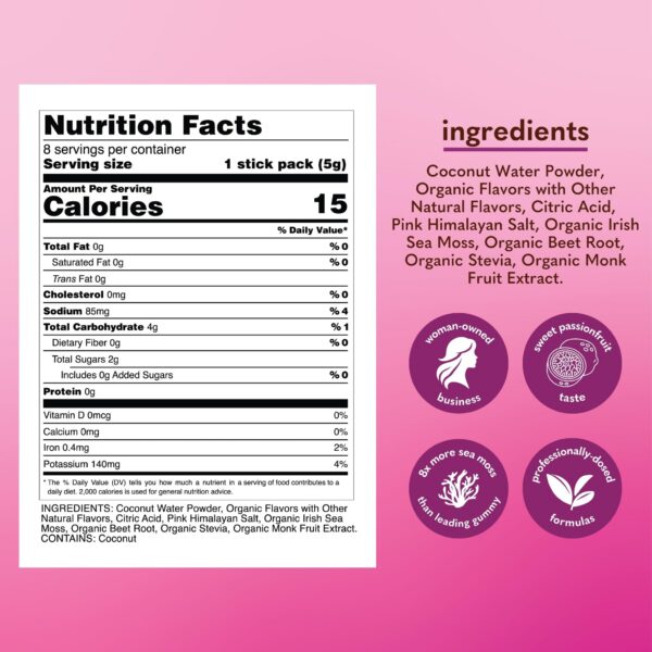 Color natural betabel y jugos vegetales en polvo