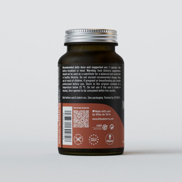 Frasco de Cordyceps Mico-Cord en estantería