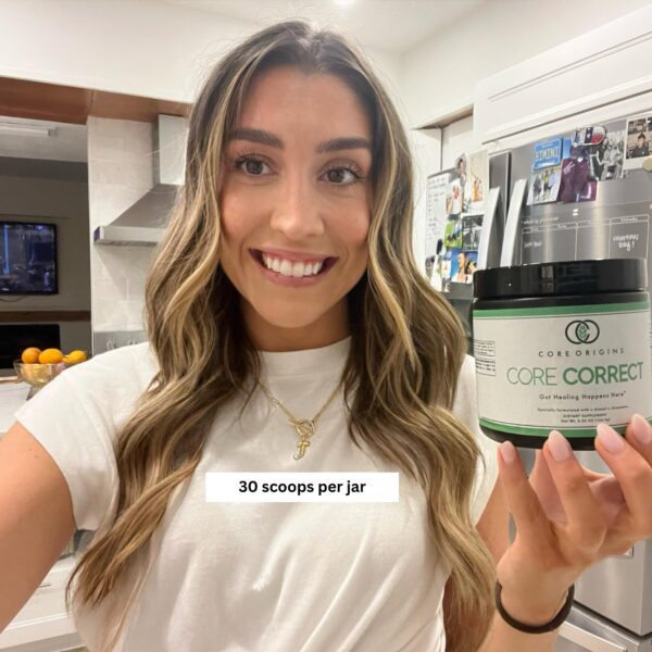 Core Correct envase con polvo para salud digestiva