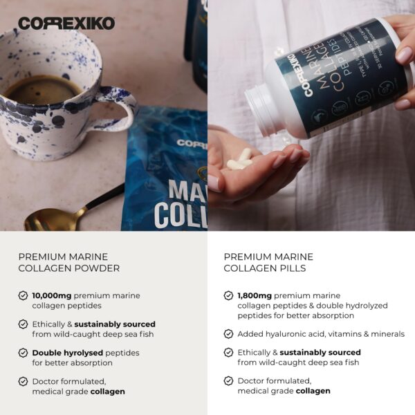 Version 1.0.0 Envase de cápsulas y polvo de colágeno