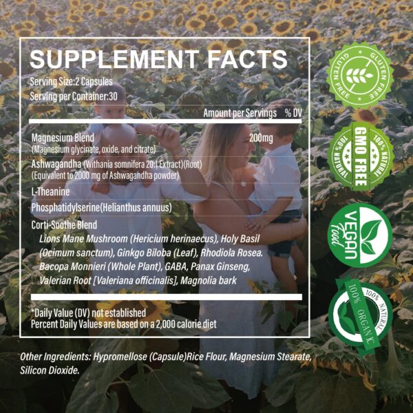 Version 1.0.0 Cápsulas suplemento para alivio de estrés y apoyo sueño