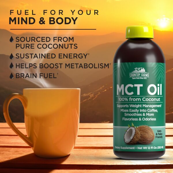 Ingredientes Country Farms MCT Oil