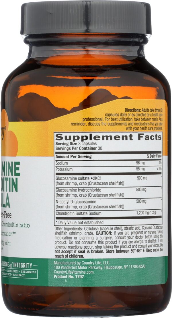 Frasco de suplemento Country Life