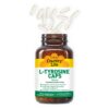 Suplemento cápsulas Country Life L-Tirosina 500mg foco y energía