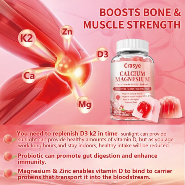 Version 1.0.0 Frente del empaque Crasye 60 gomitas