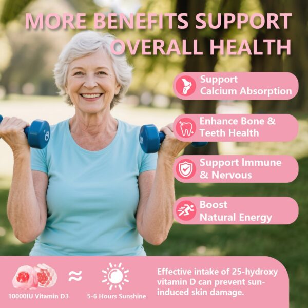 Otra vista del envase Crasye gominas D3 K2