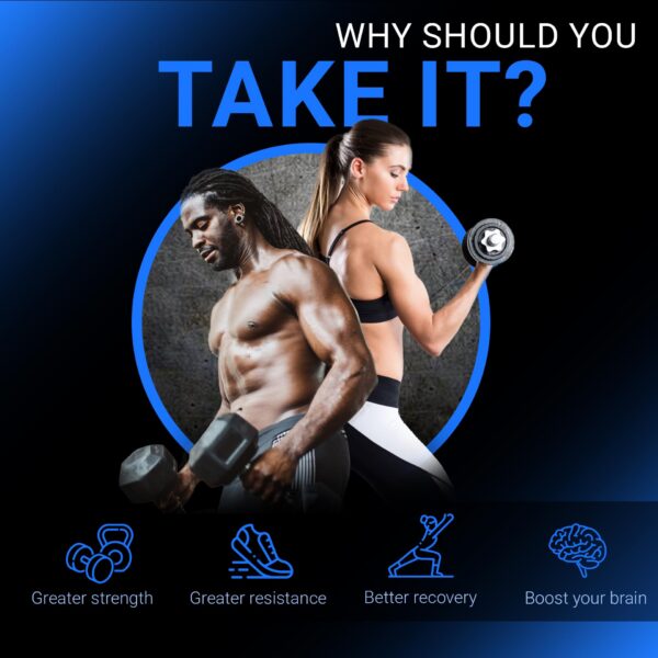 Gomitas de creatina monohidratada sabor naranja en blister