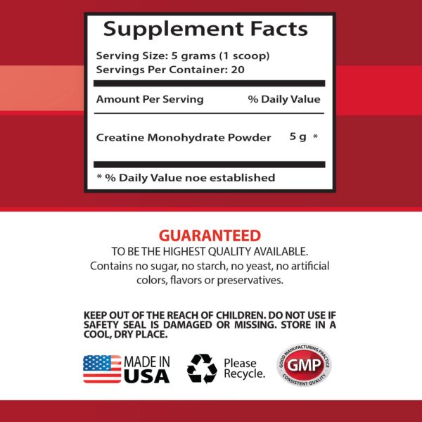 Porción de 5 g en envase
