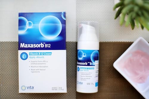 Crema b12 para energía y piel saludable maxasorb 6 unidades