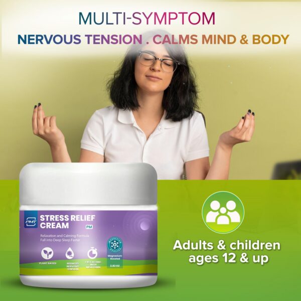 Crema con melatonina para reducción de estrés PMT