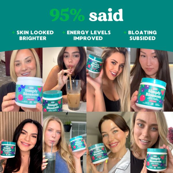 Información suplemento Simply Blossom Daily Greens