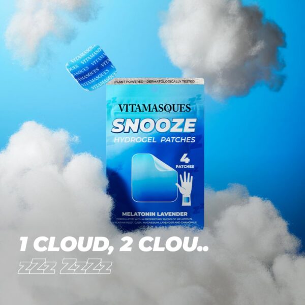 Cuidado coreano para dormir con parches Vitamasques