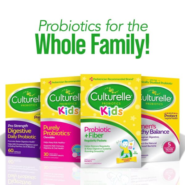 Version 1.0.0 Culturelle Kids suplemento probiótico para niños 60 sobres