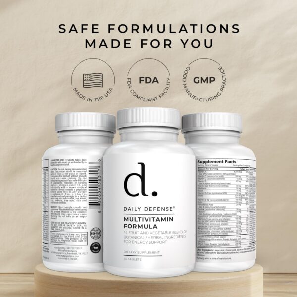 Daily Defense suplemento para energía y sistema inmune saludable