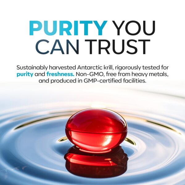 Astaxantina y detalles en etiqueta