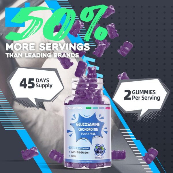 Gomitas expuestas en frasco