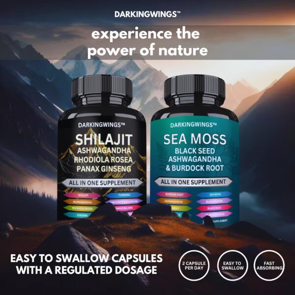 Darkingwings suplemento para energía y bienestar natural