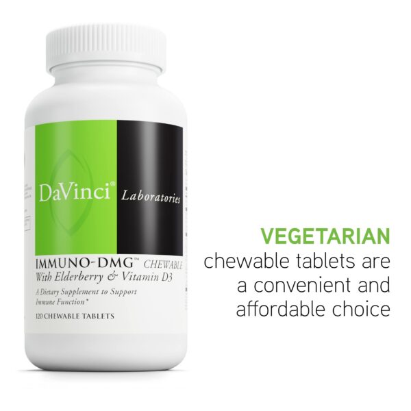 Tablet masticable Davinci Labs con extractos y vitamina D3