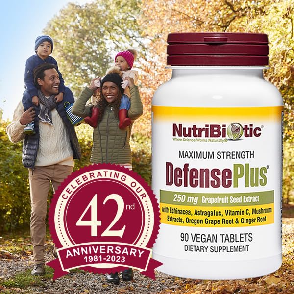 DefensePlus paquete de 90 tabletas NutriBiotic