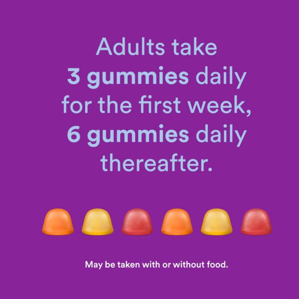 Destacado botella gomitas multivitaminas SmartyPants