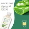 Set Aloe Vera AloeCure con jugo natural y cápsulas para digestión