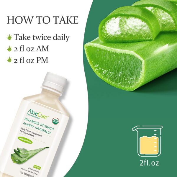Set Aloe Vera AloeCure con jugo natural y cápsulas para digestión