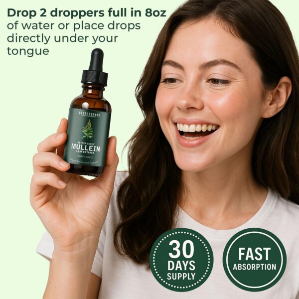 Detalle botella Betterbrand BetterLungs suplemento pulmón saludable