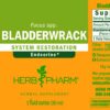 Detalle botella extracto líquido Bladderwrack Herb Pharm 1oz