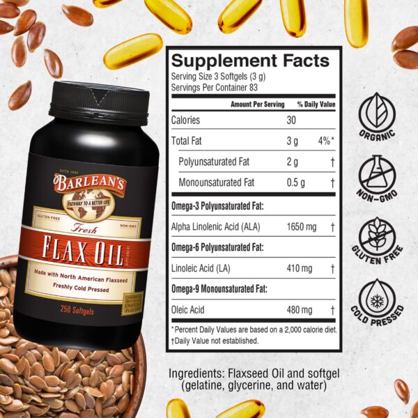 detalle capsula blanda omega 3 barleans