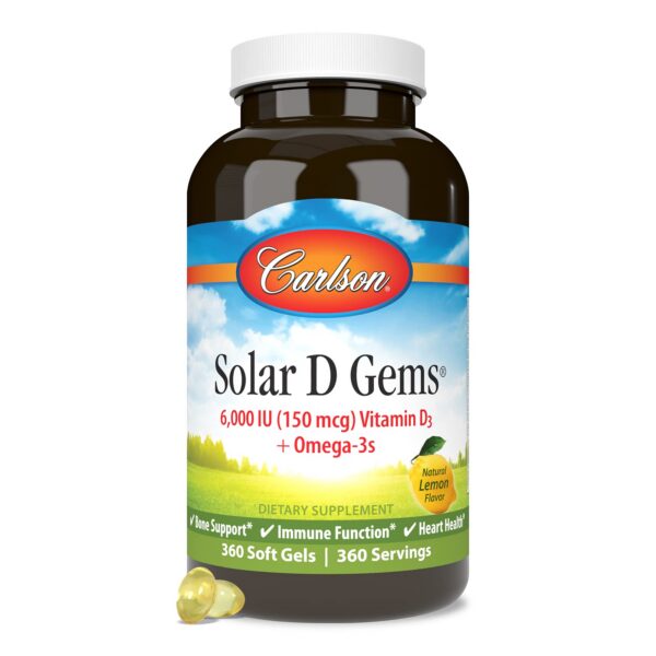 Version 1.0.0 Detalle cápsula blanda sabor limón suplemento carlson