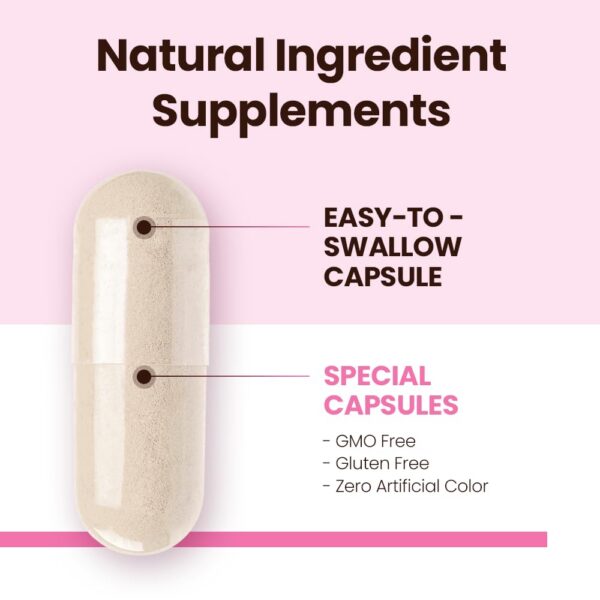 Detalle cápsula rosada JungKwanJang GABA y Ginseng