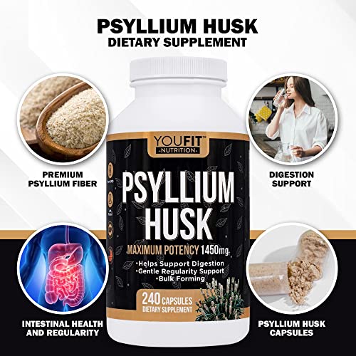 Detalle cápsulas fibra soluble YouFit Nutrition