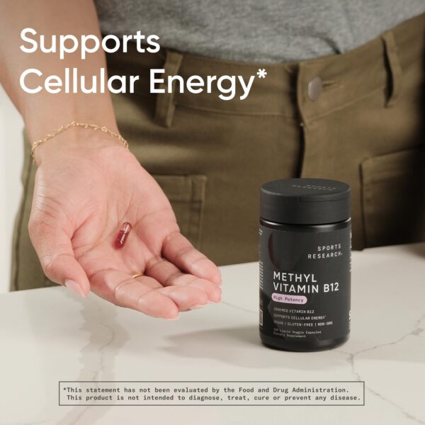 Detalle de cápsulas líquidas B12