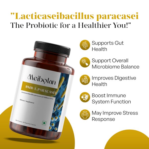 Version 1.0.0 Detalle cápsulas MEIBOTAN probióticos L-Paracasei 25 mil millones