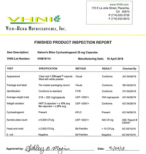 Astragalus root extract suplemento Nature'sbliss alta calidad
