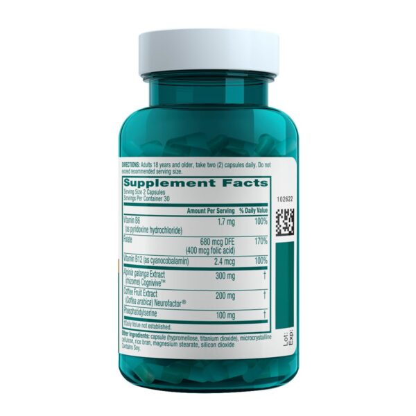 Detalle de cápsulas NEURIVA Ultra para memoria y concentración