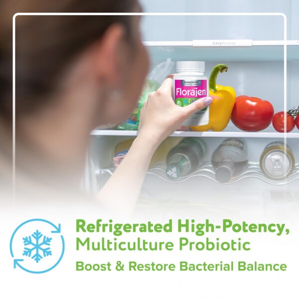 Florajen Niños suplemento probiótico cuidado intestinal