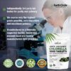 Detalle Earth Circle Organics clorella tabletas suplemento salud