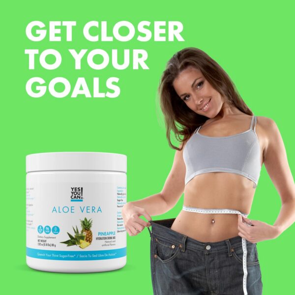 Detalle empaque Aloe Vera Yes You Can