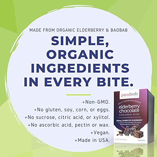 Version 1.0.0 Detalle empaque bocados de saúco con chocolate powbab