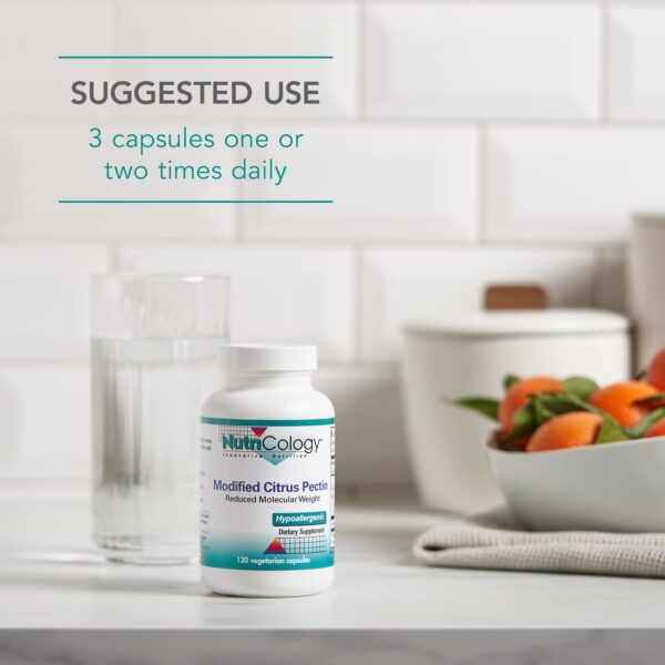 Version 1.0.0 Detalle envase NutriCology pectina cítricos modificada 120 cápsulas