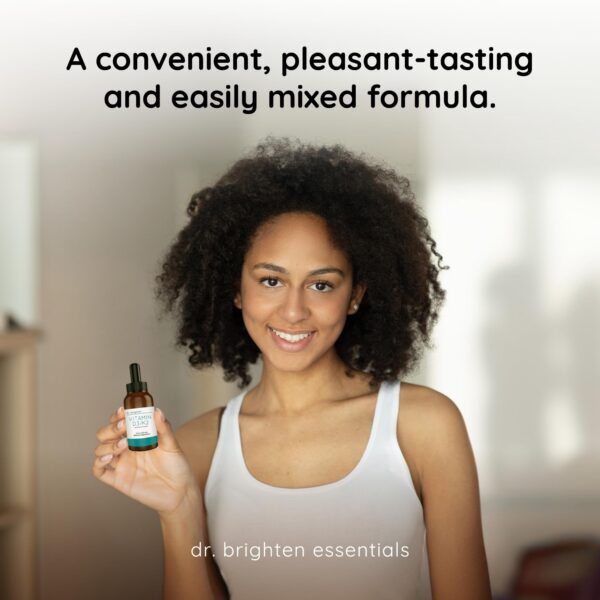 Version 1.0.0 Detalle etiqueta botella Dr. Brighten vitamina D3 K2