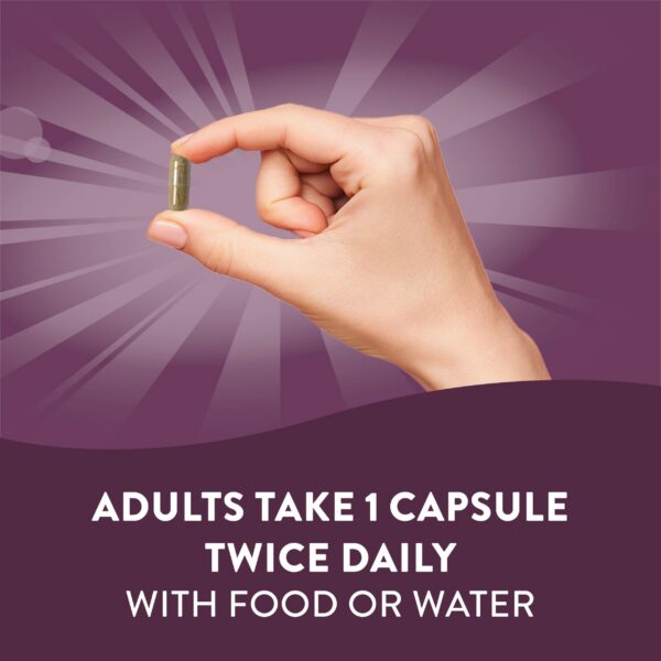 Detalle etiqueta extracto hoja de olivo Nature's Way